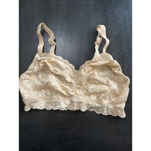 Cosabella Never Say Never Curvy Sweetie Bralette Ivory Lace 3X Made in Italy
